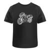 Wireframe Superbike' Cotton T Shirt Ta013304