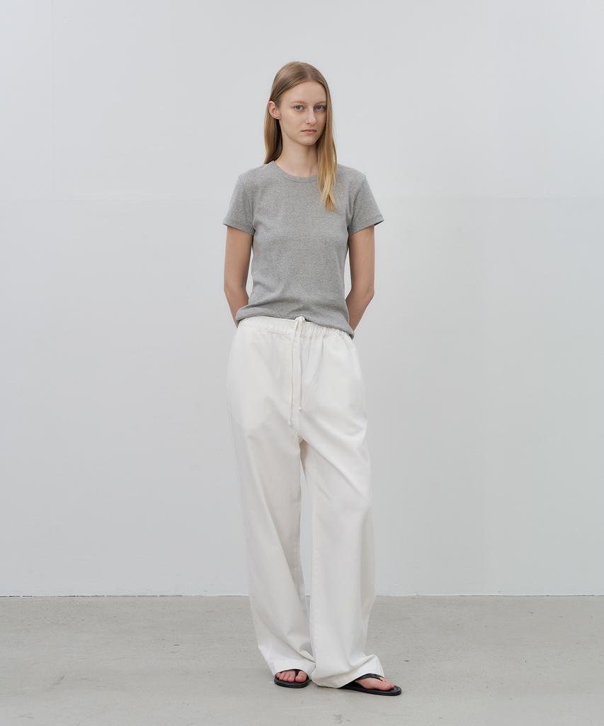 Loteu Coverstitch Cotton Tee_5 Color
