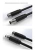 M8 Connector Sensor & Servo Motor Signal Harness, IP67 Waterproof, Male/Female Plugs