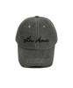 Linebinyu Pigment Ball Cap - Gray (Black)