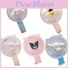 Sanrio Serie Mini Ventilator Tragbar Und USB-Aufladung Armbanduhr Design Für Kinder Und Erwachsene