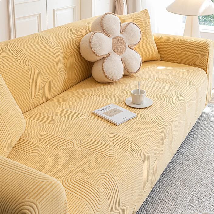 Nuova Copertura Divano Universale Copertura di Alta Gamma Quattro Stagioni Tutto Compreso Anti Artigli di Gatto Elastica Copertura Completa in Tessuto