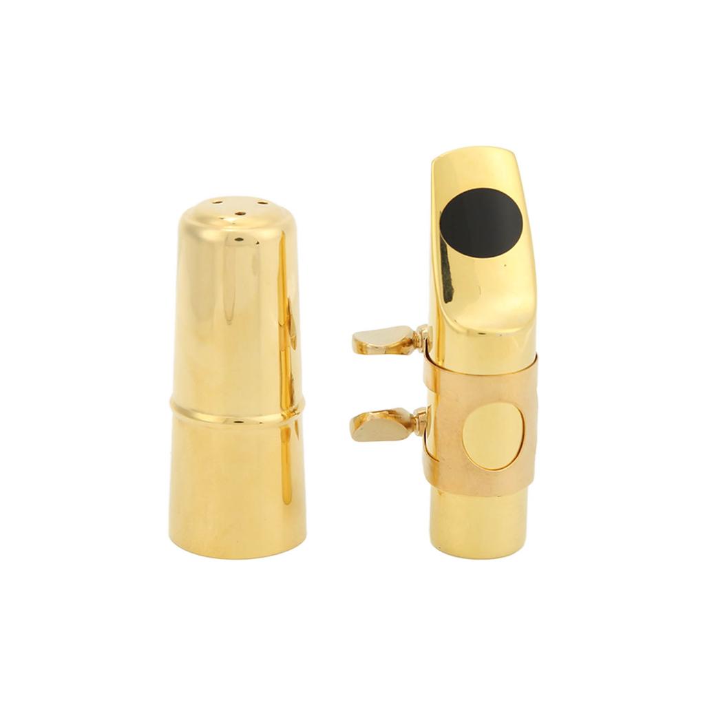 Saxophone Mouthpiece Kit Metal for Althorn Alto Sax with Cap Cushions Instruments AccessoriesNo.7