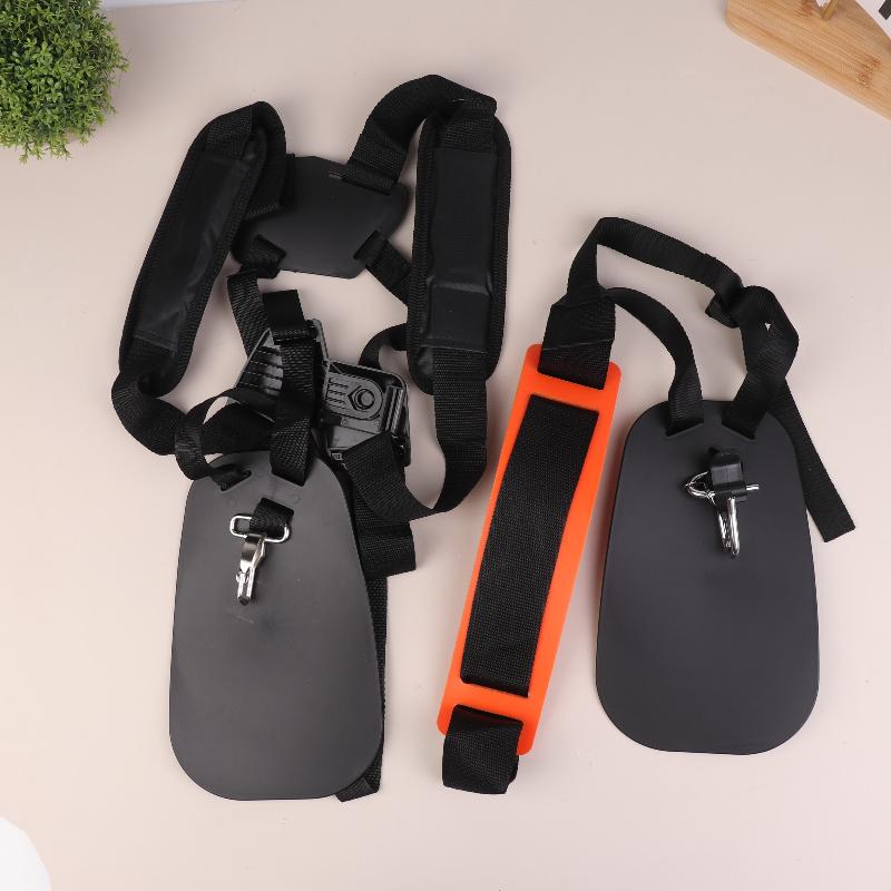 Double Shoulder Harness Strap Belt, Adjustable Trimmer Strap For Brush Cutter, Garden Lawn Mower Power Pruner, Comfort Support