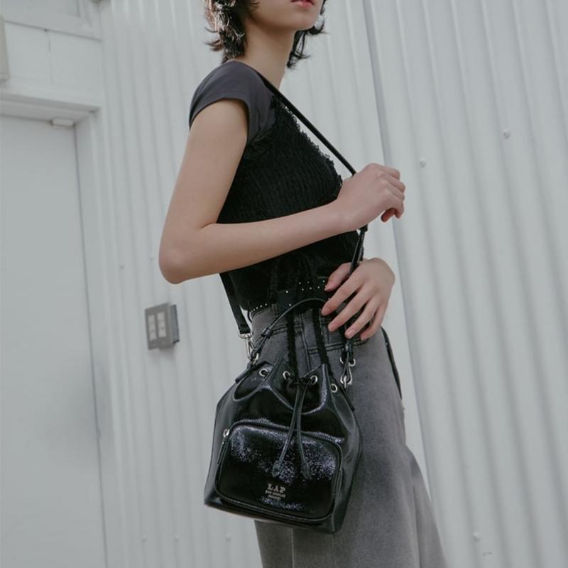 Glossy Pocket Bucket Bag As7ab201