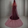 Wedding Veil Long Bridal Veil Glitter Tulle Floor Length for Weddings Bachelorette Party Occasion