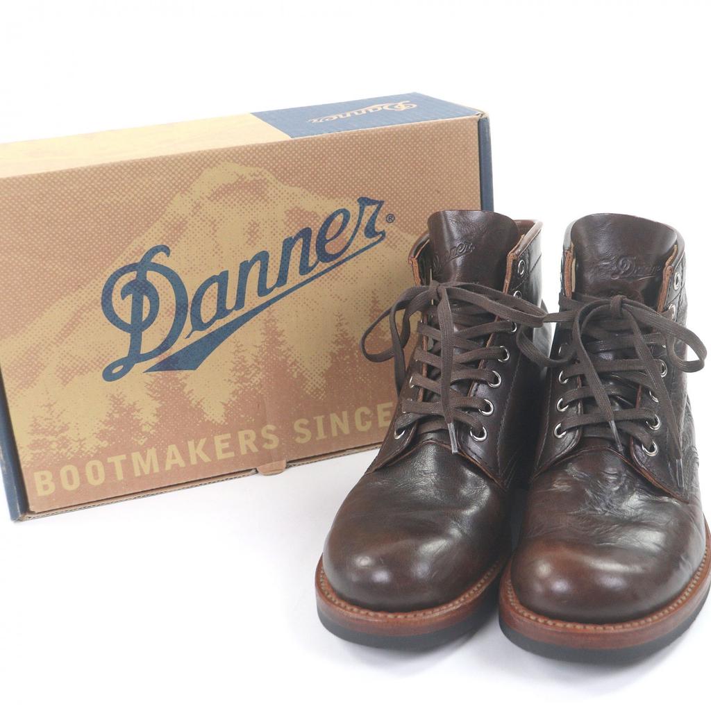 Very Good Danner Ankle boots Lace up Brown Cordovan mens 7 D511010 Used