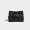 Große Kapazität Damen Tasche kleine schwarze Kette Parfüm Stil Tasche hohe Qualität Müllbeutel Umhängetasche