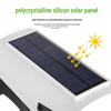 Solar-Powered Motion Sensor Anti-Theft Outdoor Remote Light with Fake Camera