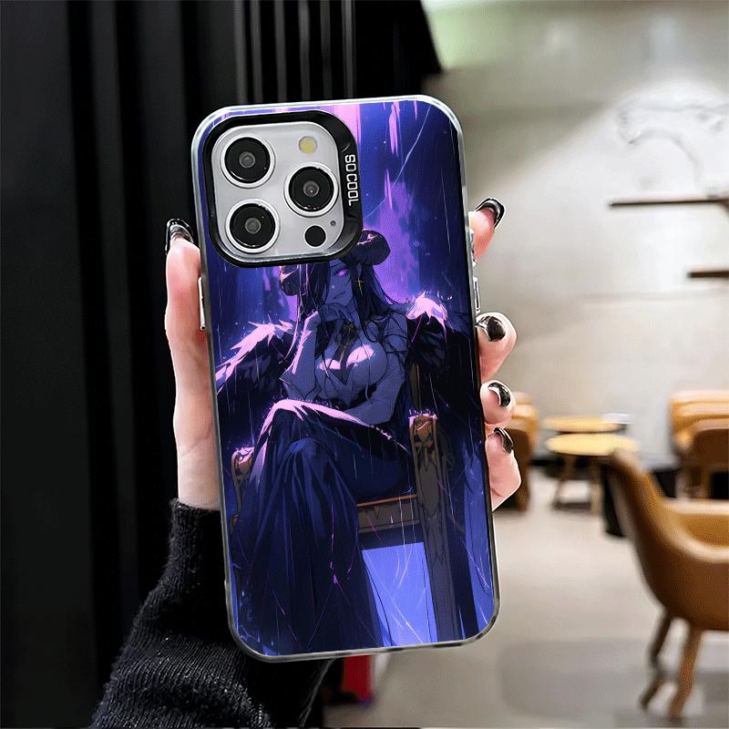Albedo O-Overlords Anime Shockproof Phone Case for iPhone 17 Air 16 16E 15 Pro Max 14 Plus 13 Mini 12 Back Cover Anti Fall Funda