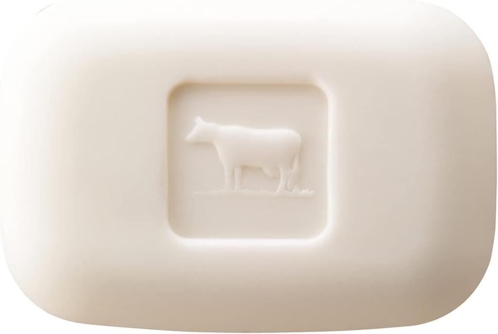 Cow Brand Cow Milk Blue 85g x 6 Solid Set of 3 Kunutonn Original Logo Bonus Item Soap, Box, bars, Additive-Free Soap, +