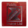 PIL (Public Image Ltd) Logo Brushed Sticker