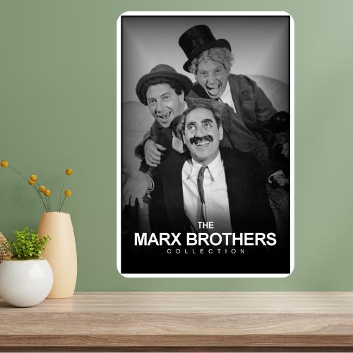 Marx Brothers Metal Movie Poster Sign 20x30cm(7.8x11.8inch)