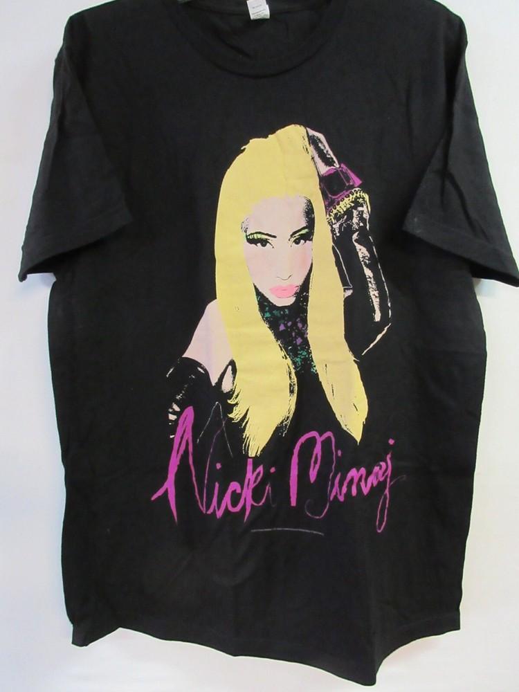 

NICKI MINAJ 2012 TOUR BAND CONCERT MUSIC LARGE Unisex T-Shirt XXXXL
