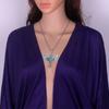Angel Crossed Necklace Women Sweater Chain Female Hip-hop Non-fading Jewelry