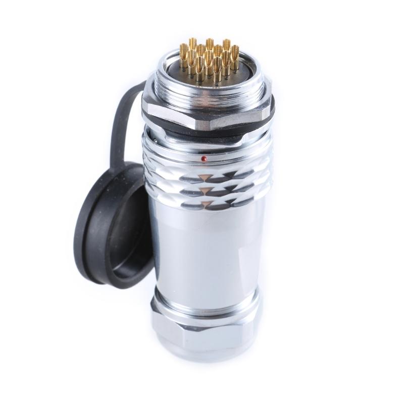 SF2810 Metal Aviation Connector SF2810 Plug SF2812 Socket Set Waterproof 3 To 26Pin Adapter for Photography Equipments