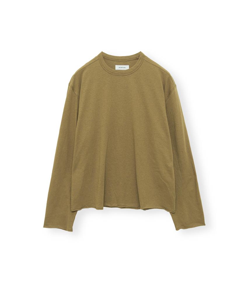 Beulaunyadeu Cut-Off Long Sleeve, Khaki