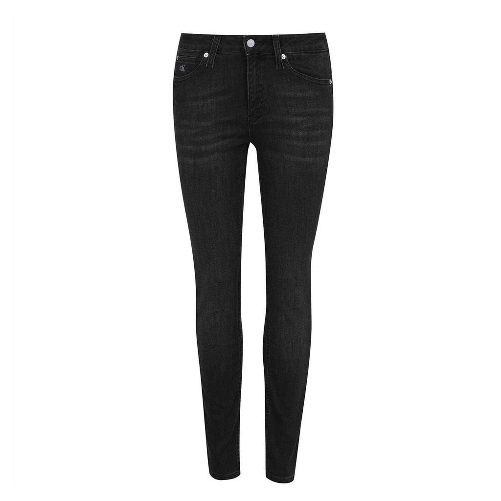 Calvin Klein Womens/Ladies 011 Mid Rise Skinny Jeans