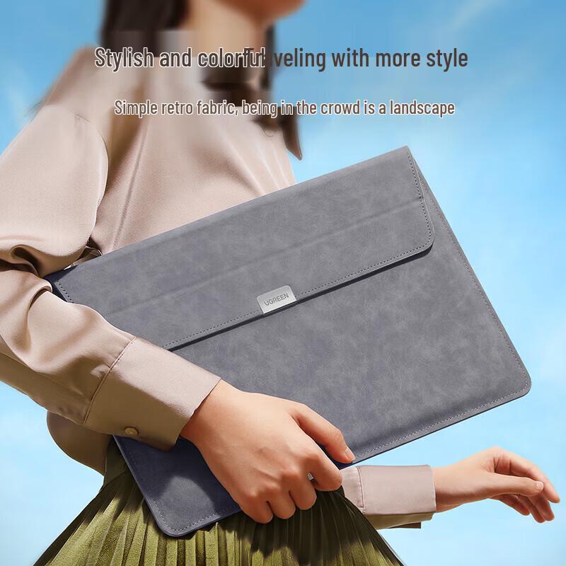 Ugreen 14-inch PU Leather Laptop Sleeve