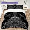 Odin Viking Warrior Pattern Bedding,Quilt Set Quilt Cover Pillowcase Home Birthday Gift (1*duvet cover+2*pillowcase,without core)ZSJT0917129