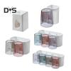 Toothbrush Holder Toothpaste Squeezer Set Simple Installation Wall Mounted Bathroom Toothbrush Holder with Storage Compartments