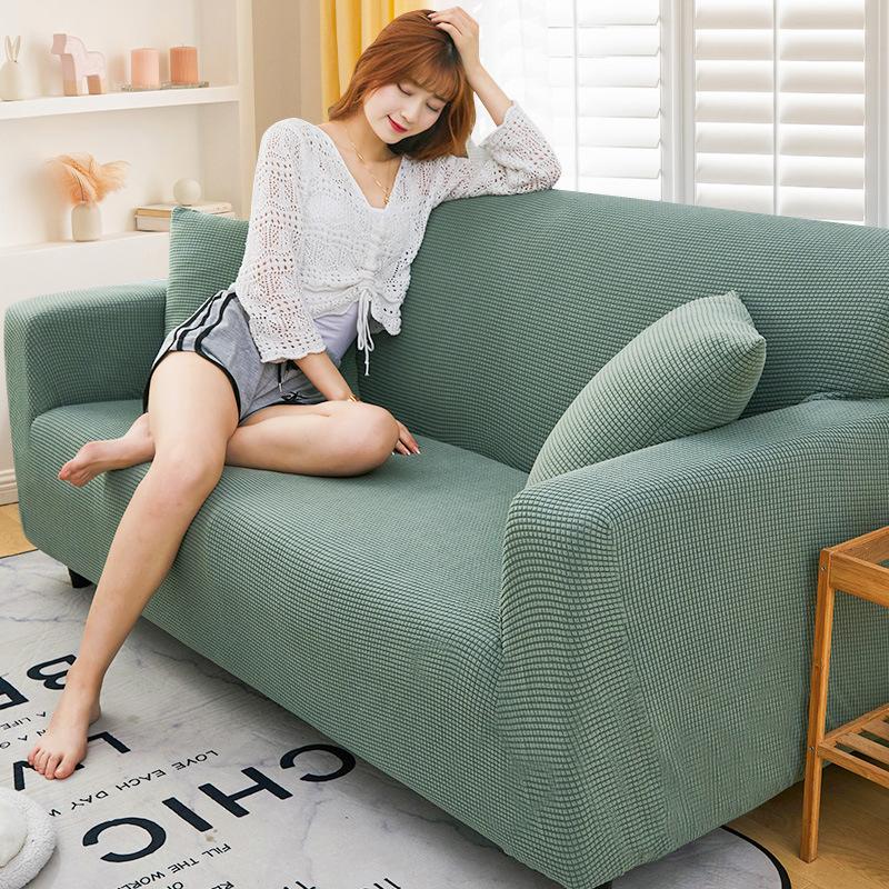 Anti Slip Sofa Mat, Solid Color, All Inclusive Sofa Cover, Sofa Protective Mat Cover, Integrated Thickened