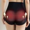 High Waist Tummy Control Underwear Lace Flower Butt Lifting Panties Body Shaping Underpants  Ladies
