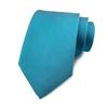 Solid Color High-Density Satin 8cm Tie - Korean Fashion Business Men's Accessory