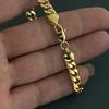 6MM Gold Plated Cuban Bracelet - Popular Influencer Style