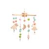 Baby Wooden Crib Mobile Bed Bell Hanging Rattle Toy Newborn Music Box Bed Bell Hanging Toys Holder Bracket Infant Crib Baby Gift