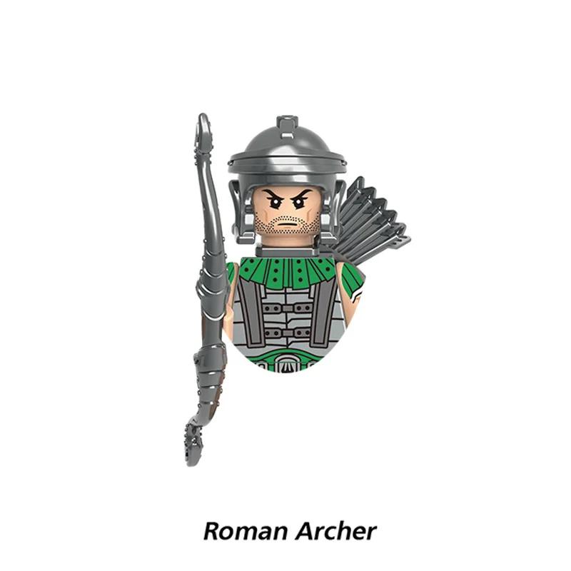 

Средневековые римские солдаты Гладиатор Лучник Греческая тяжелая пехота Рыцари-тамплиеры Мини сборная модель Конструктор Детские игрушки