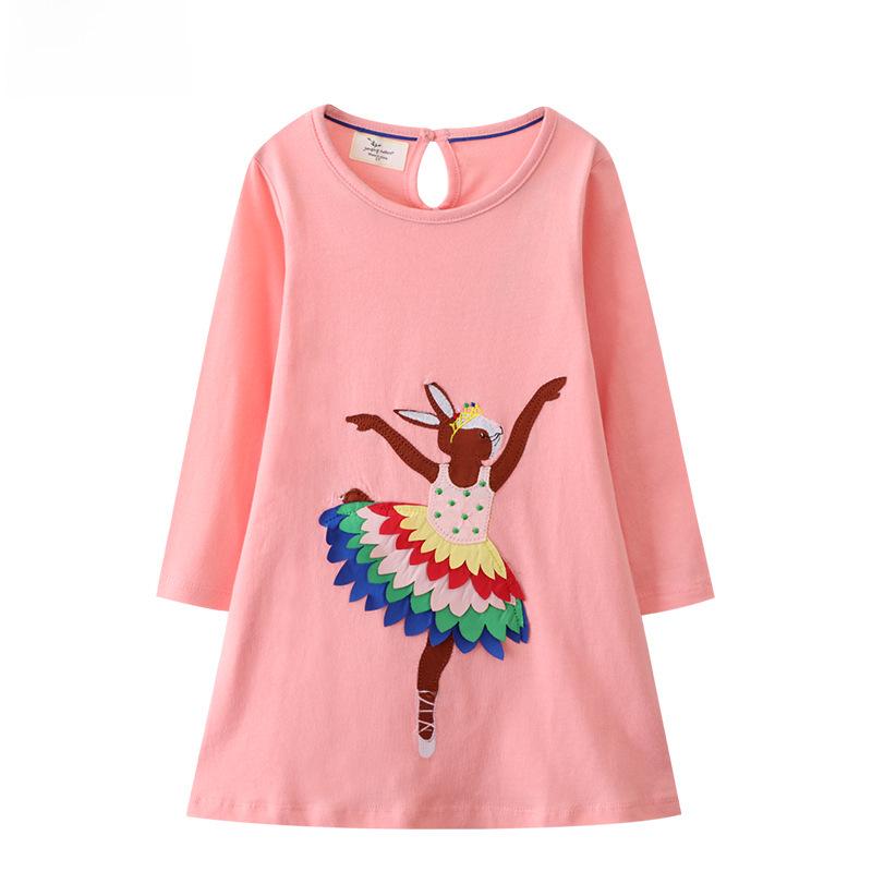 Autumn Long-Sleeve Princess Dress for Girls - European & American Style