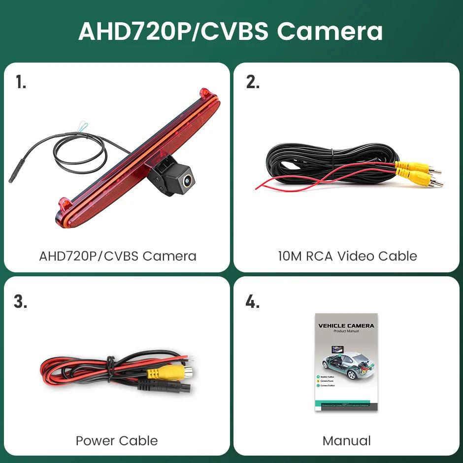 

GreenYi светодиодный стоп-сигнал камера заднего вида для грузовика Iveco Daily 2015-2017 фургон водонепроницаемый AHD 1080P ночное видение 175 градусов