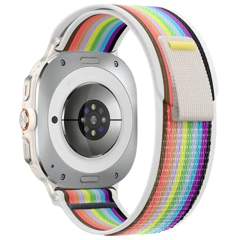 Trail Loop Nylon Strap for Samsung Galaxy Watch Ultra 47mm No Gaps Sports Bracelet Watchband for Samsung Watch Ultra band Correa