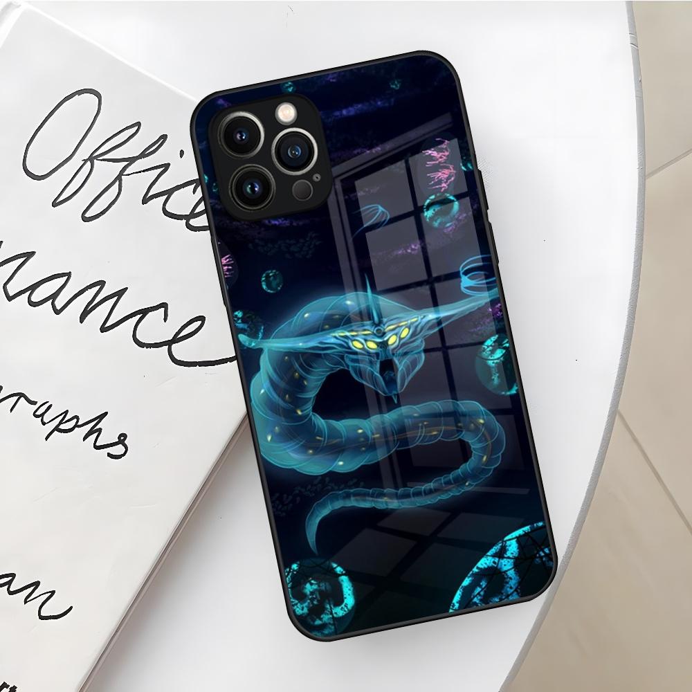 Custodia per Telefono Subnautica per Iphone 17 16 Air 15 14 12 11 13 Pro Max Mini X Xr Xs Se Puls Cover in Vetro