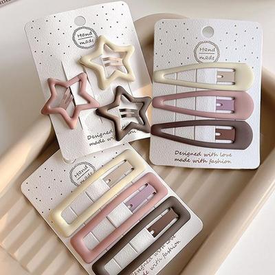 Women's Pastel Hairpins 3-Piece Set