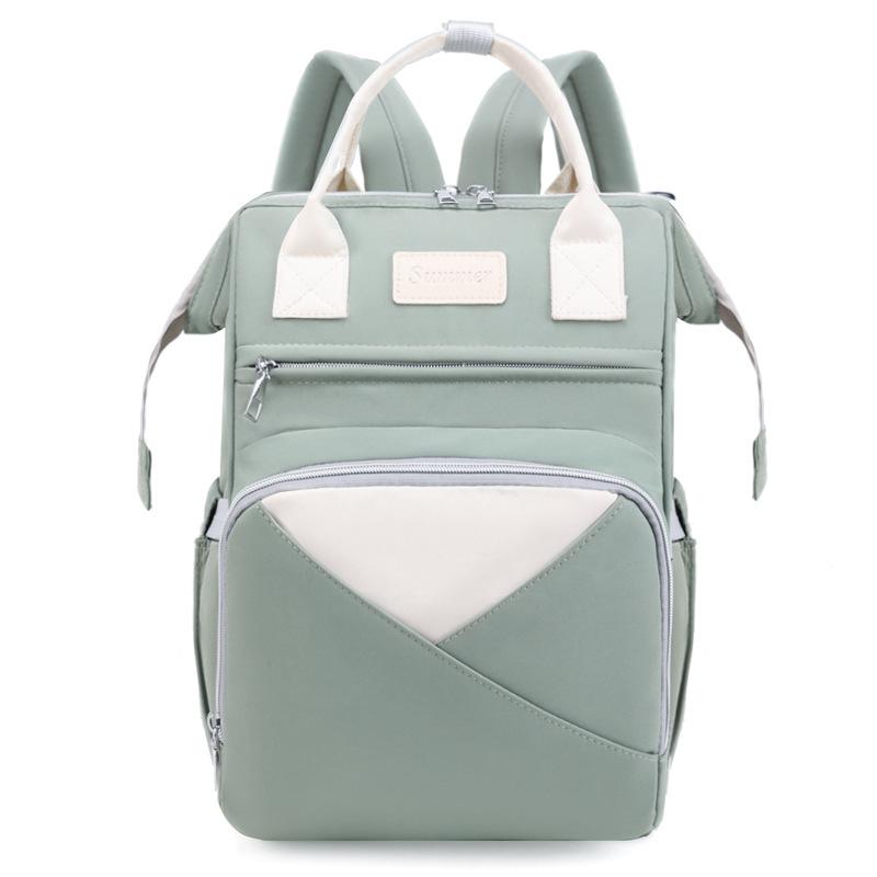 Waterproof Mommy Diaper Backpack Large Capacity Insulated Baby Travel Bag for Parents