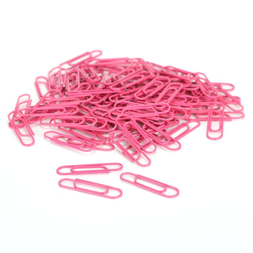 3 Boxes Paper Clip Small Portable  Red Shaped Cute Pin for File Classification