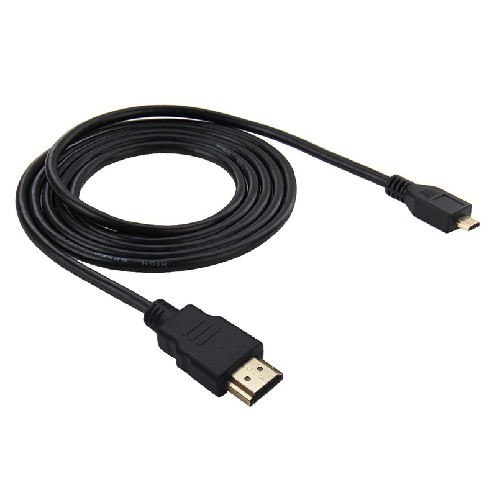 

PULUZ PU157 Micro HDMI Male to HDMI Male Adapter Cable for GoPro HERO11 Black/HERO10 Black/HERO9 Black/HERO8 Black/HERO7 A