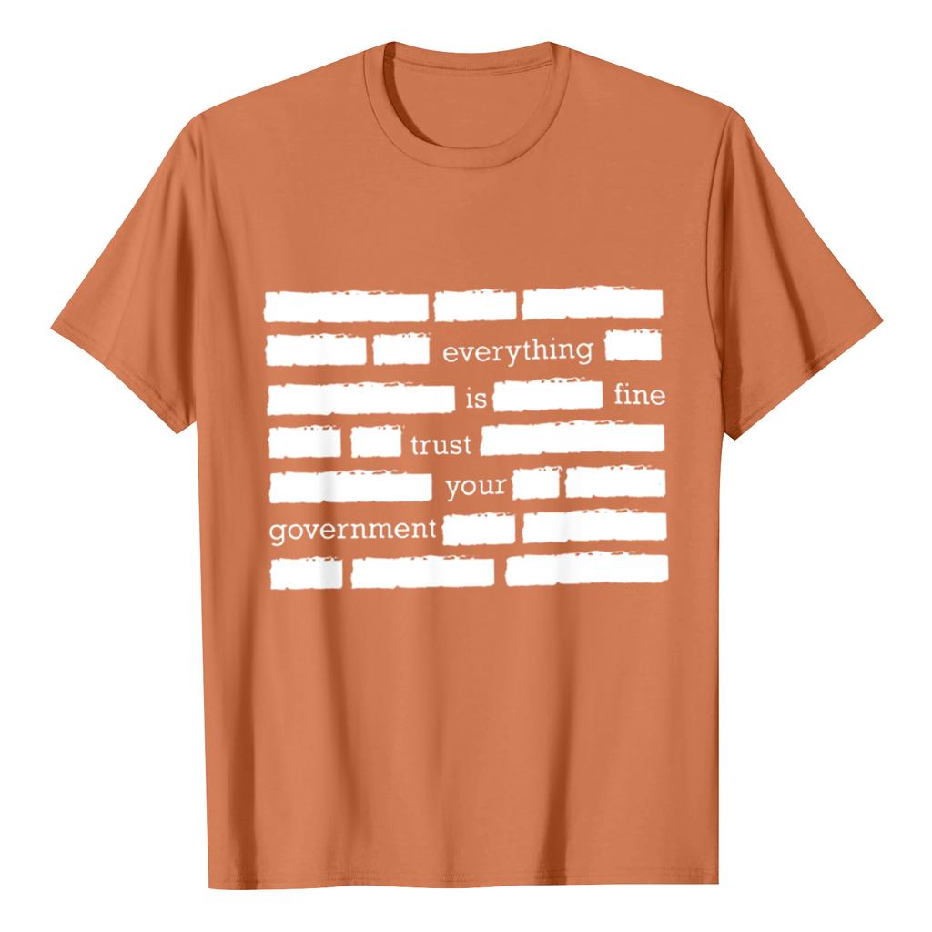 USA Anniversary Men's Casual Letter Print Short-Sleeve T-Shirt