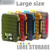 1PC Double Sided Fishing Tackle Case - Waterproof and Durable, Ideal Storage Tool for Baits, Hooks and Accessories