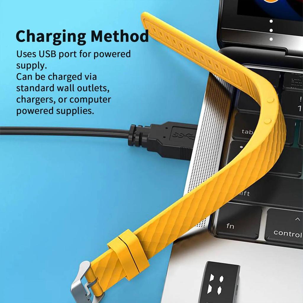 Digital Smart Wristbands Vibrating Alarm Wristband Waterproof Vibration Alarm Clock Watch Reminder Sleep Monitoring Bracelet