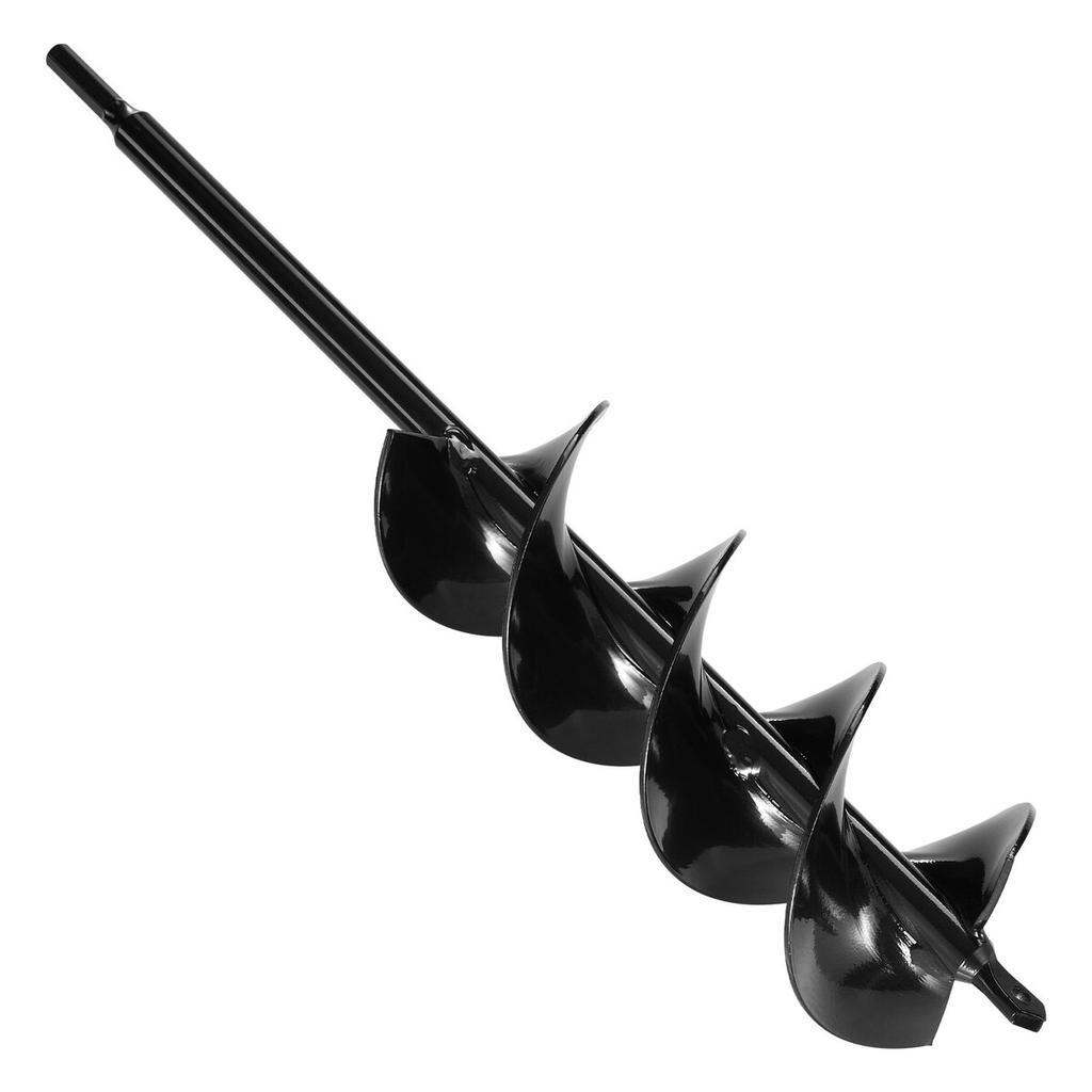 Auger Drill Bit 3.15 x 16.1 in Earth Spiral Post Hole Digger Planter Tool