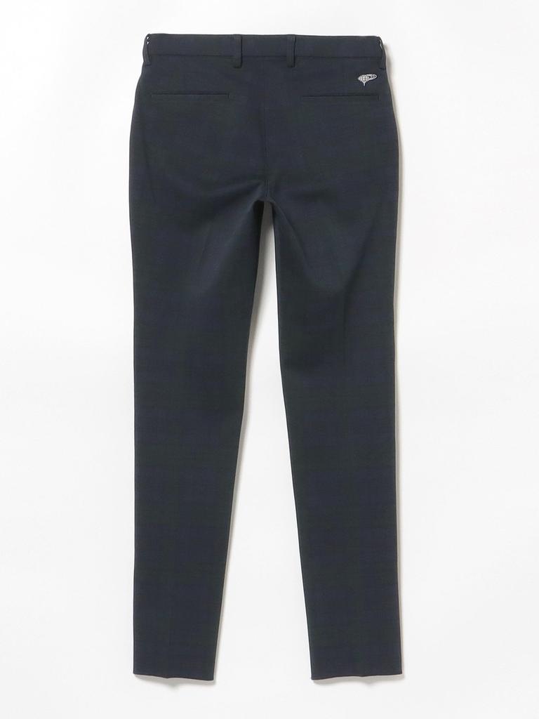 Beams Golf Men's Purple Label Jacquard Check Pants, Black Watch, Size 46, 84230063453