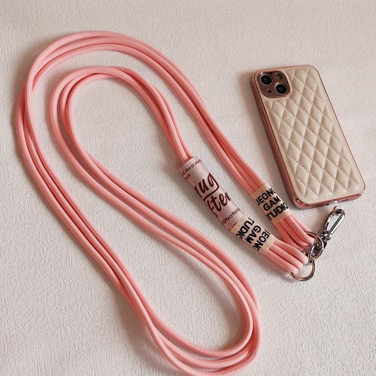 Mobile phone lanyard crossbody long back lanyard unisex mountaineering outdoor strap with clip lanyard removable