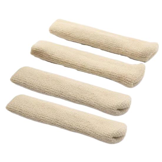 4 Pcs Knitted Chair Leg Covers Elastic Furniture Leg Protectors Non Slip Table Feet Covers Chair Leg Booties for Floor Protection Reduce Friction