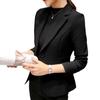 Damen Slim Fit Langarmanzug - Herbstmode 2024