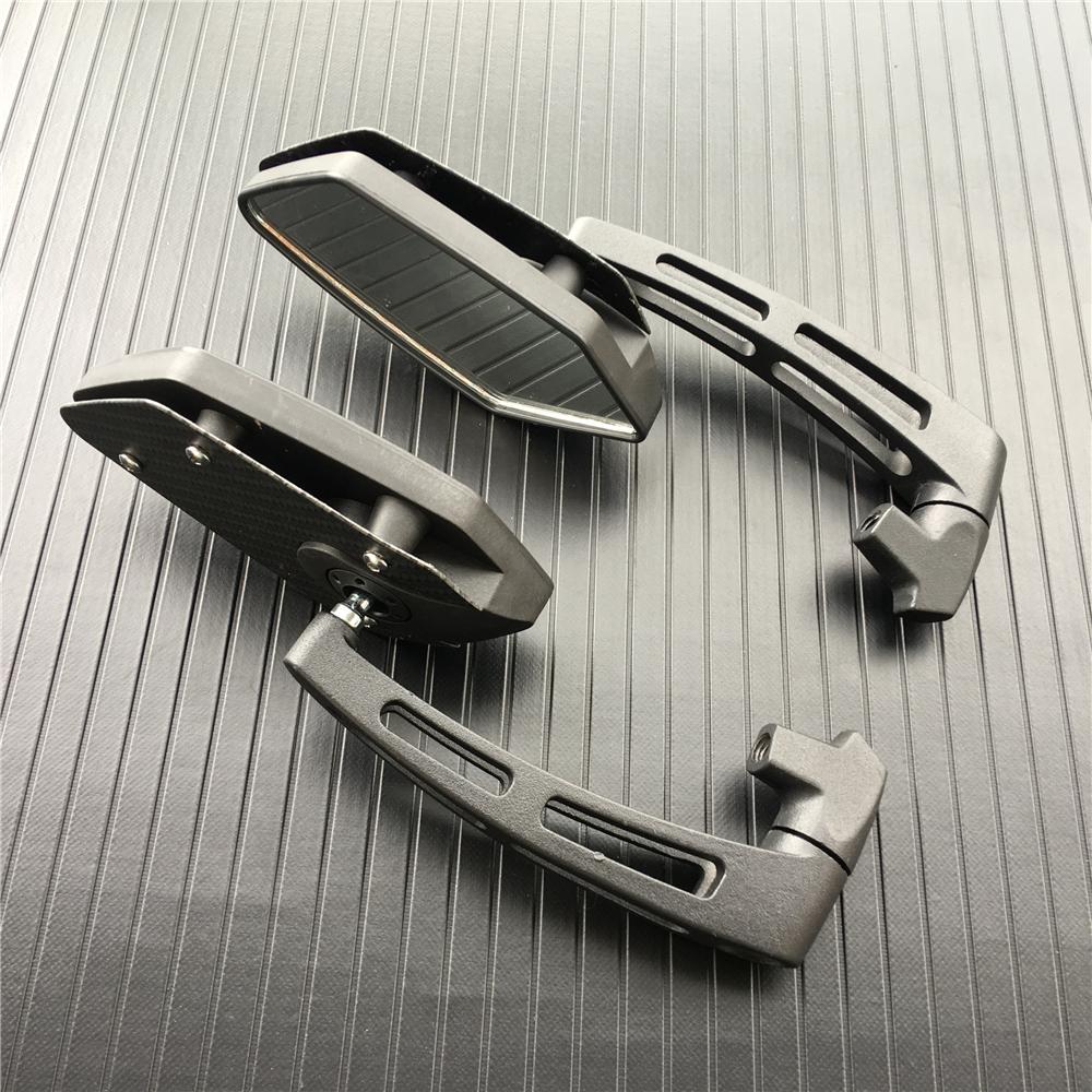 Universal Plastic 8MM 10MM Motorcycle Mirror Scooter E-Bike Rearview Mirror Motorbike Accessories Black White Blue Gold Red