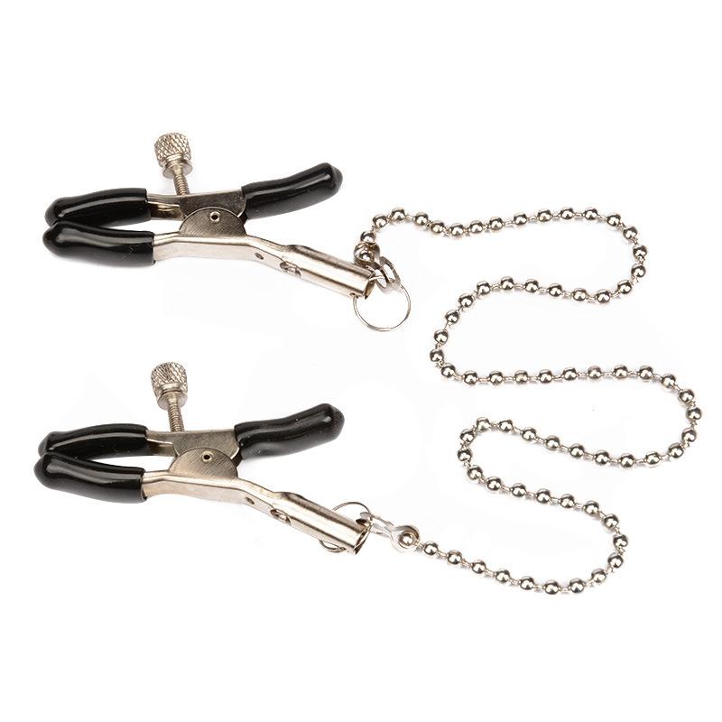 Bdsm Bondage Choker Collar with Nipple Clamp Breast Clip Chain Fetish Slaves Flirt Adult Games Erotic Tools Sex Toys for