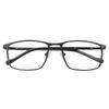 Men'S Business Glasses Frame Plain Face Metal Box Advanced Myopia Flat Light Glasses Frame